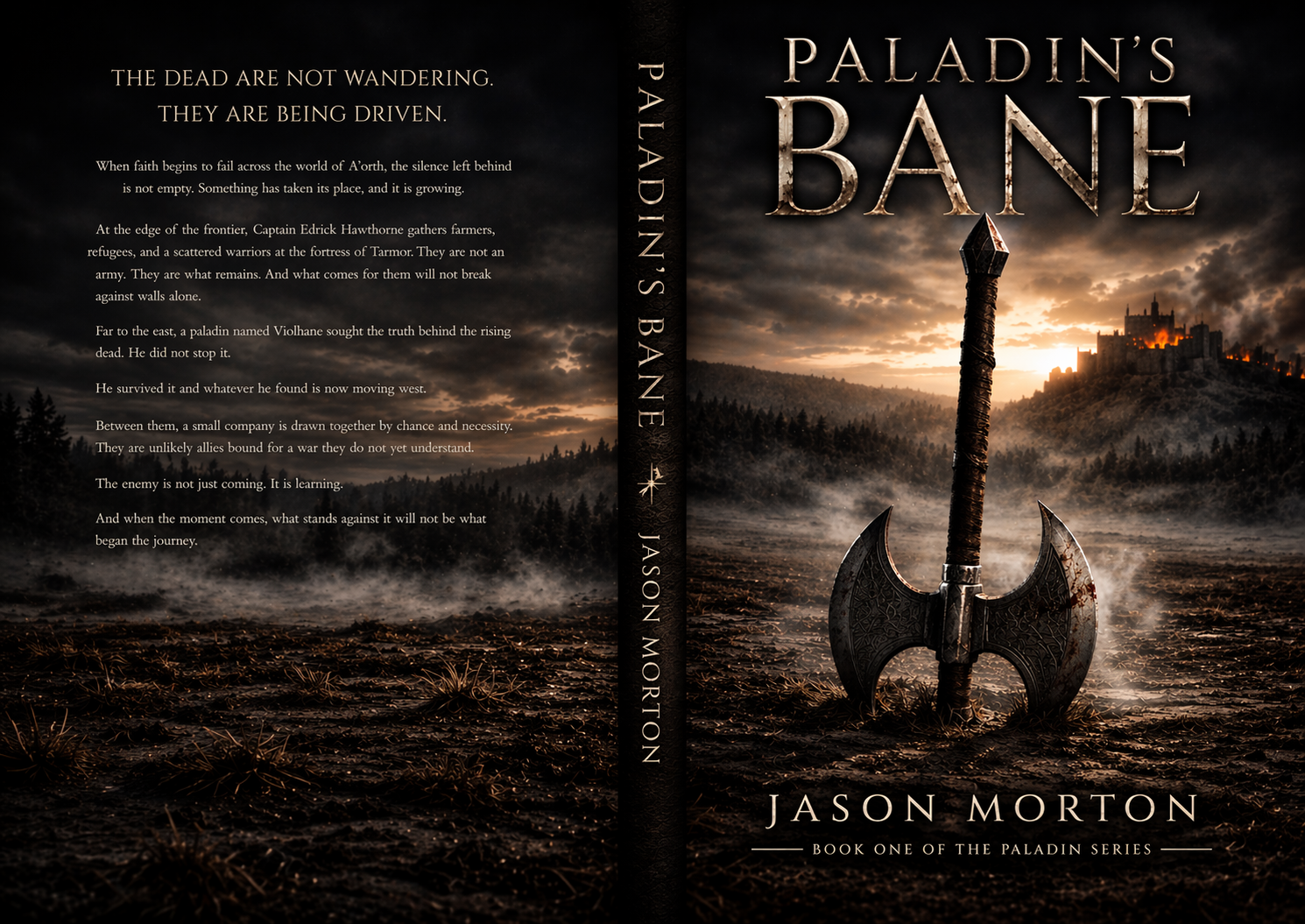 Paladin's Bane book cover by Jason Morton