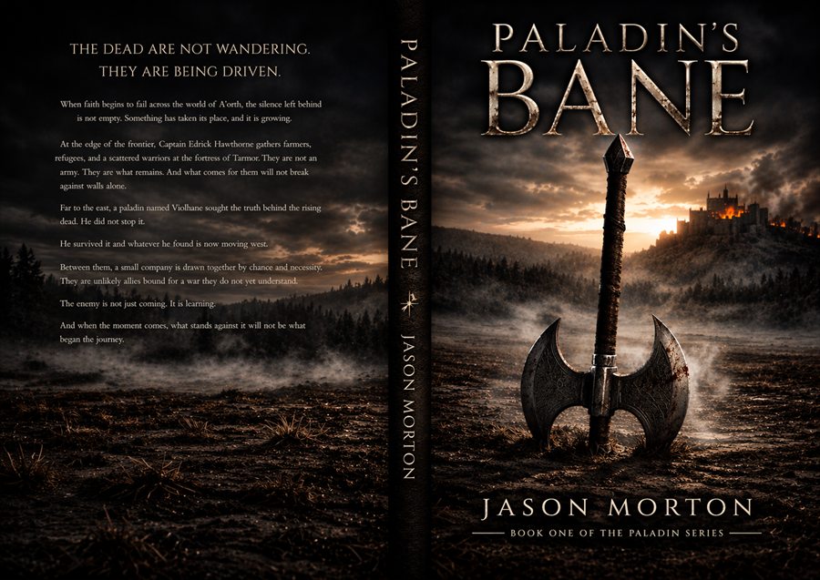 Paladin's Bane book cover by Jason Morton